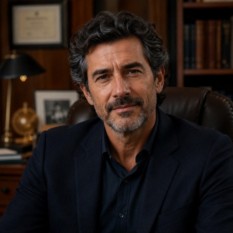 Retrato de Raúl Sánchez, fundador de Hombres Activos 45+